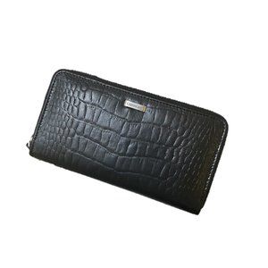 Calvin Klein Leather Zip Around Wallet